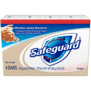 SAFEGUARD 12/4 PK 4 OZ BEIGE