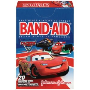 J&J BANDAID 24/20 ASST DISNEY PIXAR CARS
