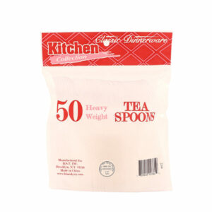 CUTLERY CLEAR T-SPOON 24/50