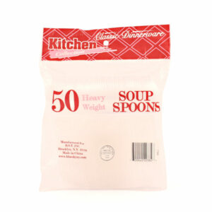 CUTLERY CLEAR SOUPSPOON 24/50