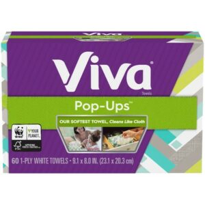 VIVA HAND TOWEL 8/60 CT
