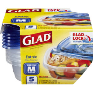 GLADWARE ENTREE 6/5 CT-25 OZ