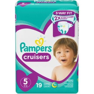 PAMPERS CRUISER JUMBO #5 4/19
