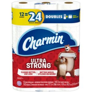 CHARMIN STRONG DBLE 4/12 PK-143 CT