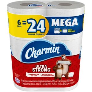 CHARMIN STRONG MEGA 4/6 PK-286 CT