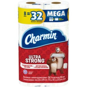 CHARMIN STRONG MEGA 4/8 PK-286 CT
