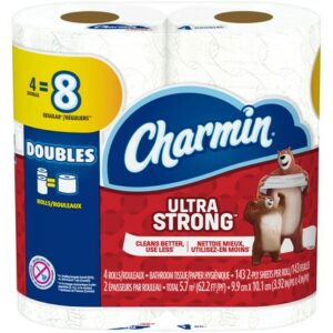 CHARMIN STRONG DBLE 12/4 PK WT-143 CT
