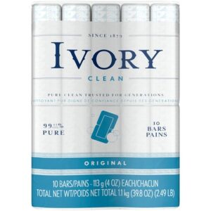 IVORY BAR 8/10 PK 4 OZ SIMPLY IVORY
