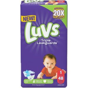 LUVS JUMBO #1 2/48