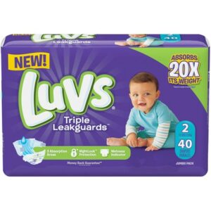 LUVS JUMBO #2 2/40