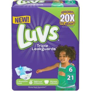 LUVS JUMBO #6 4/21