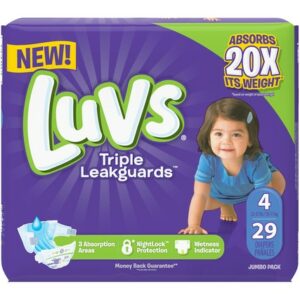 LUVS JUMBO #4 4/29