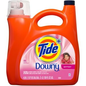 TIDE LIQ 2X 4/138 W/DOWNY APRIL-72 LD