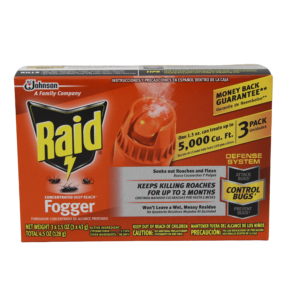 RAID FOGGER 12/3 PK X 1.5 OZ (#77701)