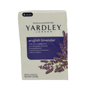 YARDLEY BAR 12/4 PK 4.25 LAVENDER