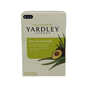 YARDLEY BAR 12/4 PK 4.25 ALOE (#83029)