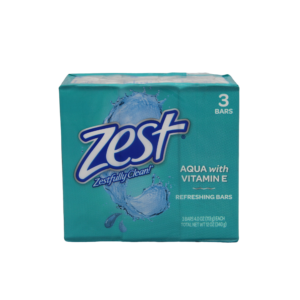 ZEST 12/3 PK 4 OZ AQUA