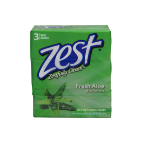 ZEST 12/3 PK 4 OZ FRESH ALOE